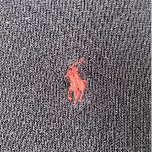 Polo Ralph Lauren Quarter Zip Pullover Mens XLT Sweater Ribbed blue - Picture 3 of 10